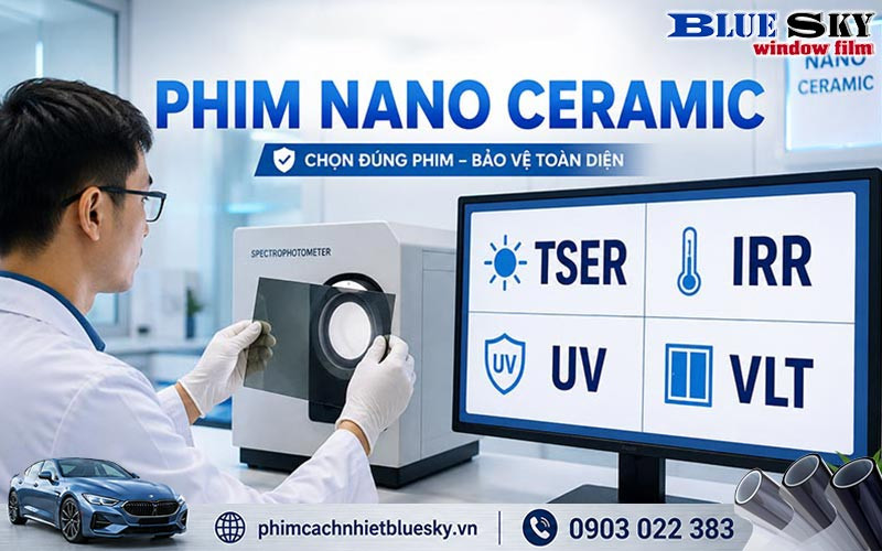 Chọn phim cách nhiệt Nano Ceramic dựa trên thông số kỹ thuật, nguồn gốc, thương hiệu, bảo hành và ngân sách đầu tư
